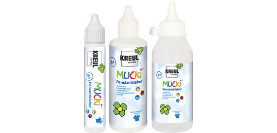 Fensterkleber 'MUCKI', Flasche 80 ml
