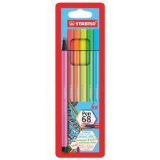 Stift Pen 68 - kartonnen etui van 6 stuks