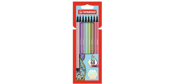 Felt Pen 68, cardboard case of 6