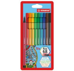 Feutre Pen 68, étui en carton de 18