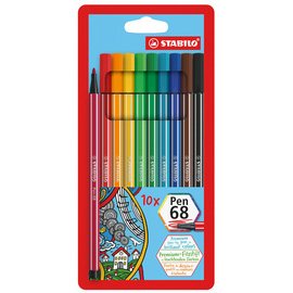 Stift Pen 68 - kartonnen etui van 18 stuks