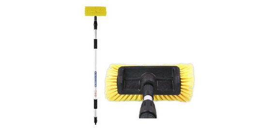 Brosse téléscopique pour véhicule, longueur: 970 - 1.650