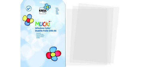 Film plastique spécial pour Window Color MUCKI, A4