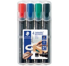Marqueur permanent 350 Lumocolor, étui de 6