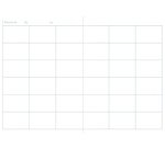 Agenda de bord enseignant 6 colonnes modèle allégé (19 semaines) piqué A4 72 pages Couleur aléatoire - Assortis