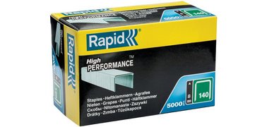 Grapas galvanizadas Rapid 140/10 - Caja de 5000
