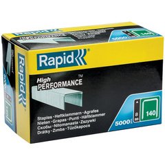 Grapas galvanizadas Rapid 140/10 - Caja de 5000