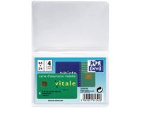 Etui voor creditcards, pvc, formaat: 85 x 55 mm
