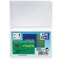Etui voor creditcards, pvc, formaat: 85 x 55 mm