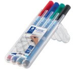 Marqueur correctable 305M Lumocolor, étui de 4