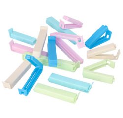 Clip de fermeture, PP, assorti