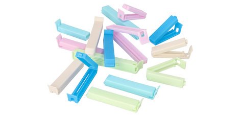 Clip de fermeture, PP, assorti