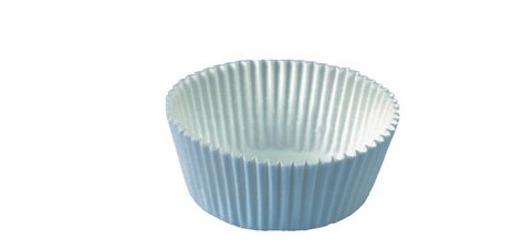 Moule à pâtisserie 'Muffin', en papier, blanc