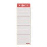 Etiquette pour dos de classeur, 60 x 190 mm, blanc