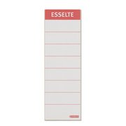 Etiquette pour dos de classeur, 60 x 190 mm, blanc
