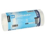 Sac poubelle HDPE, 240 litres, noir