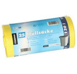 Sac poubelle HDPE, 120 litres