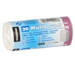 Sac poubelle LDPE, 5 litres, blanc