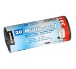 Sac poubelle LDPE, 30 litres, gris