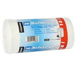 Sac poubelle LDPE, 18 litres, blanc