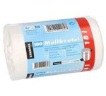 Sac poubelle HDPE, 70 litres, transparent