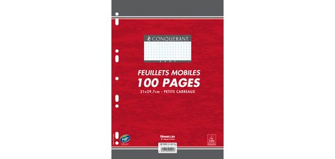 Losse vellen CONQUERANT SEPT 210 x 297 mm geruit