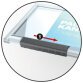 Porte-badge PUSHBOX TRIO, transparent