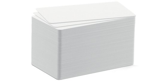 Carte en plastique standard pour imprimante DURACARD