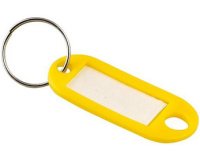 Sleutelhanger met ring, diameter: 18 mm, geassorteerd