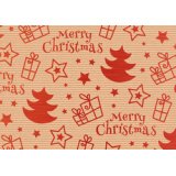Papier cadeau de Noël 'Elan Xmas'