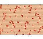 Papier cadeau de Noël 'Sucre d'orge Xmas'