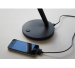 Unilux Jack LED-Schreibtischlampe schwarz