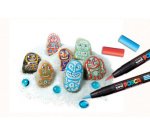 Marqueur à pigment PCF-350, étui de 10, assorti