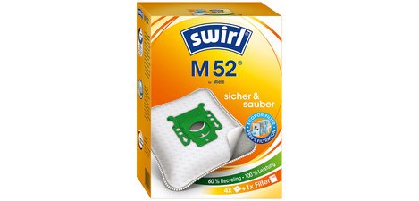 Vacuum bag M 52, with MicroporPlus filter