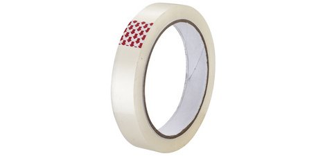 Adhesive tape, 19 mm x 66 m, transparent