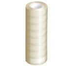 Ruban adhésif, 19 mm x 33 m, transparent