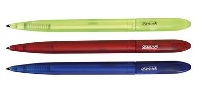 Stylo à bille Frosted, couleur de tracé: bleu