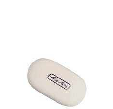 Gomme, ovale, en caoutchouc, blanc