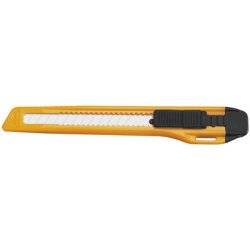 Cutter Office, lame: 9 mm, orange / noir