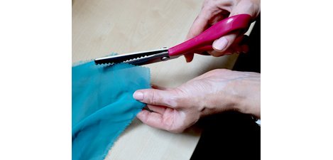 Schaar voor zigzag snijden lengte 210 mm