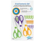 Set de ciseaux cranteurs, set de 3, assorti