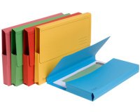 Paquet de 10 chemises poche coloris vifs Forever - 24x32cm