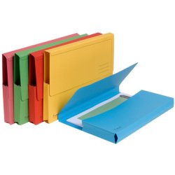 Paquet de 10 chemises poche coloris vifs Forever - 24x32cm - Vert vif