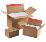 Carton fond automatique, fermeture autocollante, A3