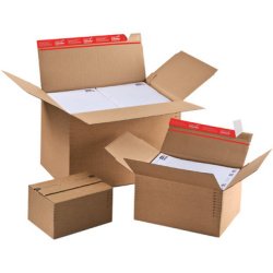 Carton fond automatique, fermeture autocollante,A5+
