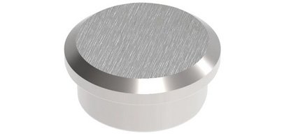 Aimant puissant néodyme, diamètre: 25 mm, nickelé
