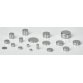 Aimant néodyme, diamètre: 10 x (H)1 mm, nickel