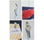 Aimant néodyme en forme de pastille, 5 mm, argent