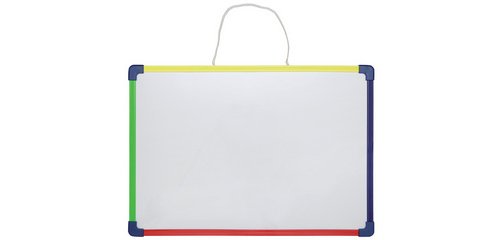 Tableau mural blanc fun, (L)250 x (H)350 mm