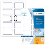 Etiquettes badges SPECIAL 80 x 50 mm, soie d'acétate,